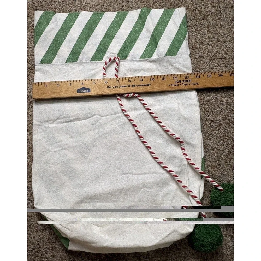 Christmas Tree Storage Bag Evergreen Farms Fresh Trees Canvas Drawstring 23”
